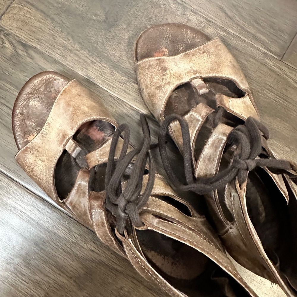 ROAN by Bed Stu Leather Sandals Size 8 - Picture 4 of 8